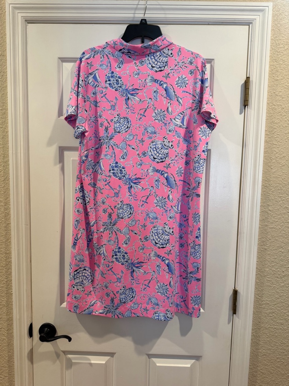 NWT Lilly Pulitzer Dune dress UPF 50 Pink Floral Print Short Sleeve Dress - Picture 3 of 4